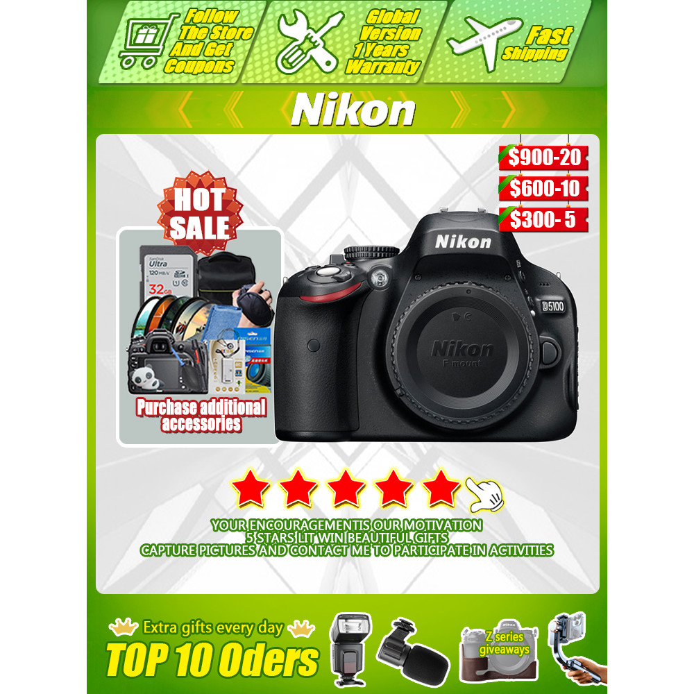 Nikon D5200 24MP MP Digital SLR Camera  Body Only