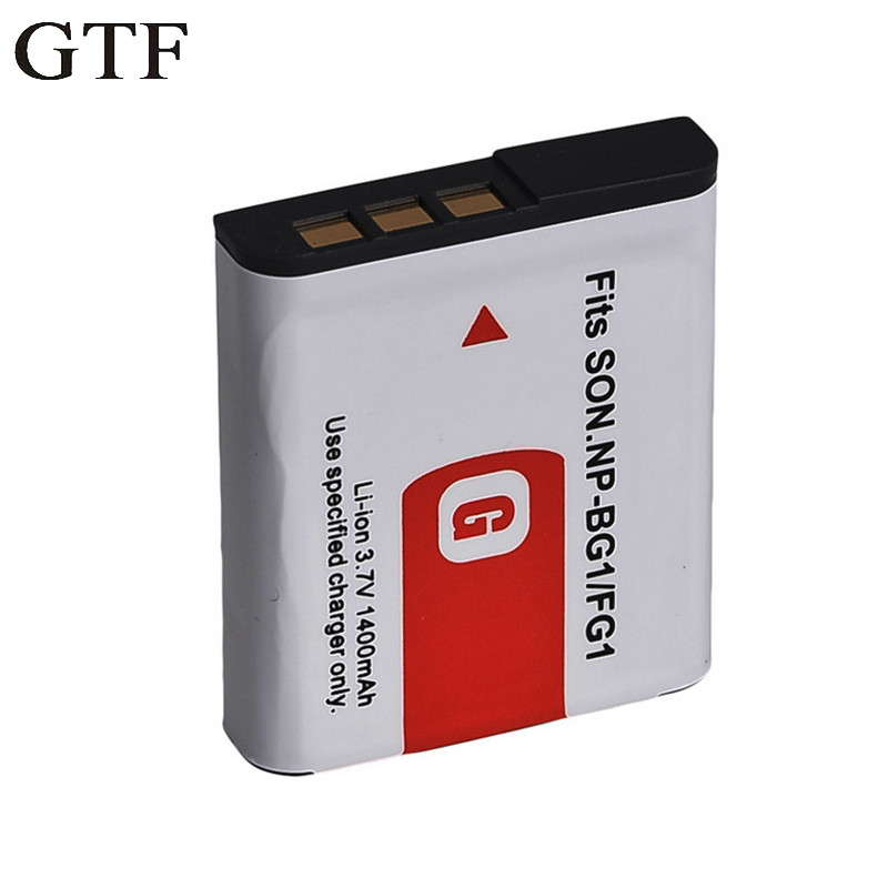 1pc NP-BG1 3.7V 1400mAh Digital Camera Battery For Sony NP BG1 Battery For SONY Cyber-Shot DSC-H3 DS