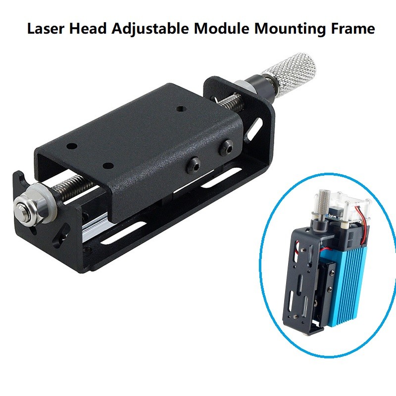 CNC Laser Head Lifter Adjustable Module Mounting Frame for Laser Head For Laser Cutting Engraving Ma