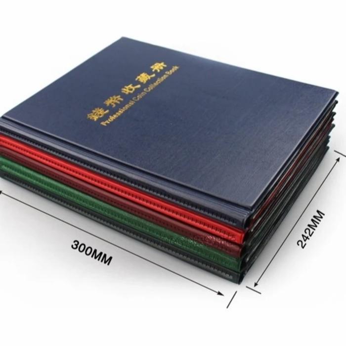Album Koin Holder Pccb 245 X 300 Mm 200 Kantong