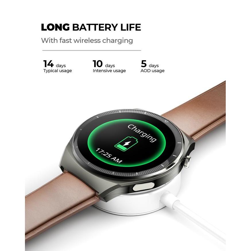 Aukey Smartwatch 2 Ultra SW-2U Gray Amoled Display Bluetooth Call IP68 Ready
