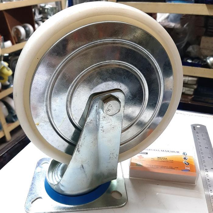 roda nilon 8 hidup/putar