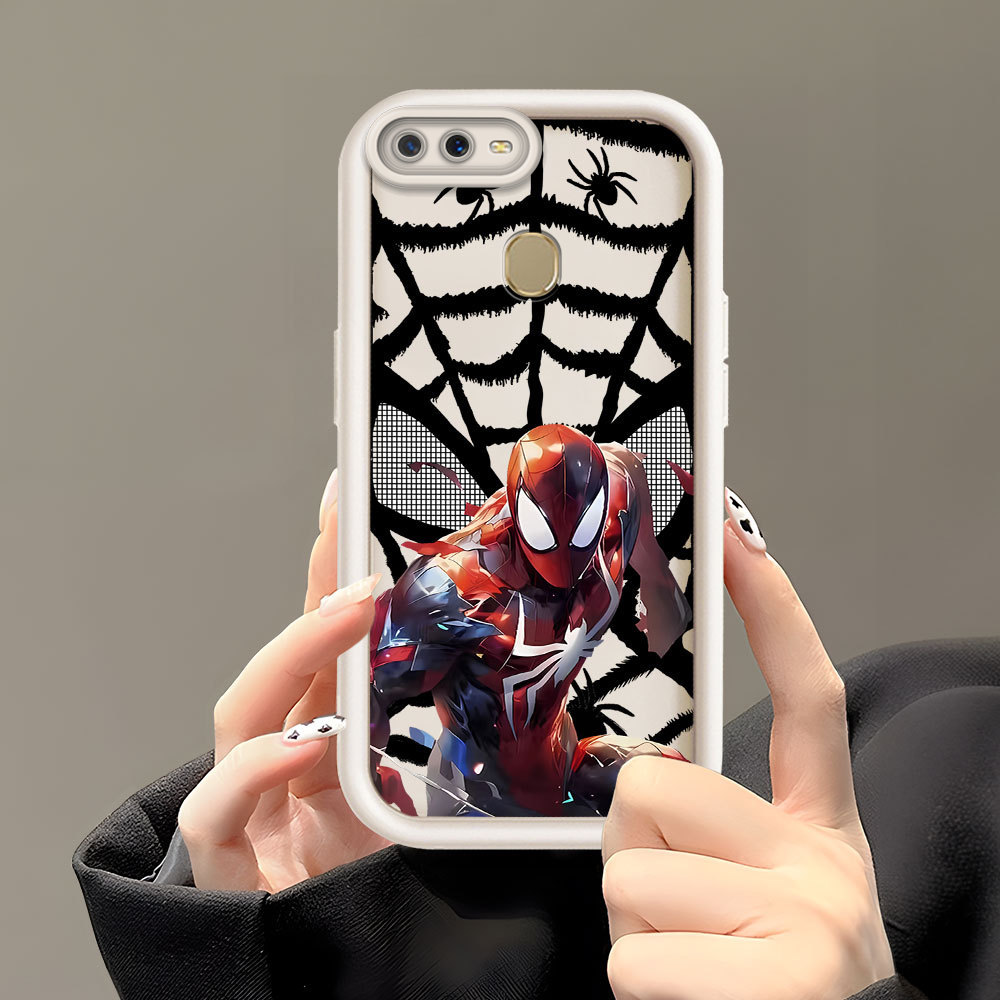 Casing Hp Untuk For OPPO A12 A5S A7 A12S Softcase Mode Fashion SpiderMan 6119 Soft Cesing Imut Kesin