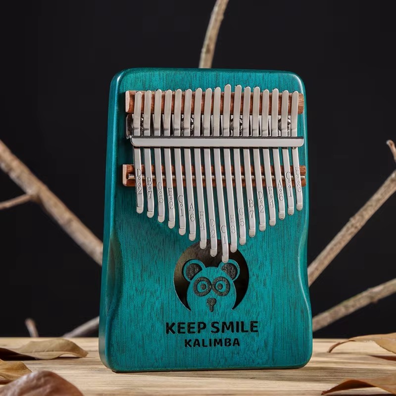 HLURU Kalimba 17 21 Keys Kalimba Finger Piano Full Veneer Solid Wood Maple Wood Kalimba 21 Key Thumb