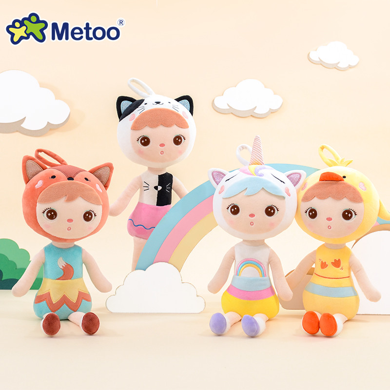 Newest 48Cm Metoo Doll Soft Stuffed Unicorn Keppel Children Girl Doll Kids Toy Fox Kitty Cute