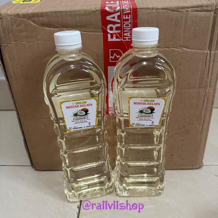 Raiiviishop - Minyak Goreng Kelapa Boga Mas Botol 1 L Dus isi 12