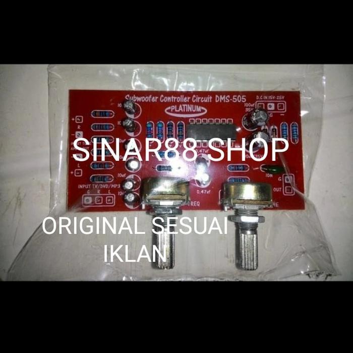 (COD) KIT PRE AMP SUBWOOFER CONTROLER CONTROLLER DMS 505 PLT PREAMP