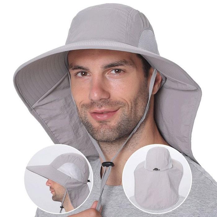 Topi Kupluk Pelindung Kepala Dan Leher Pelindung Panas Anti Uv Waterproof