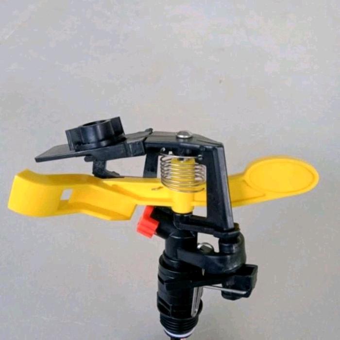 "New" KINCIR AIR 1502 ( SPRINKLER / SPRINKLE / IMPACT SPRINKLER 1/2" /semprotan MODEL TEMBAK KUNING