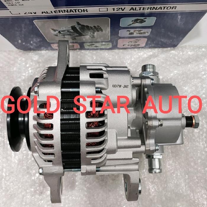 ALTERNATOR DINAMO AMPER MITSUBISHI COLT DIESEL 120PS NEW 120PS HD 135PS RAGASA 1 PULLEY 25 AMPER