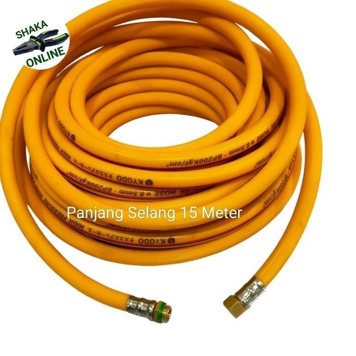 15 METER SELANG STEAM KYODO - SELANG STEAM 15 M KYODO ORIGINAL