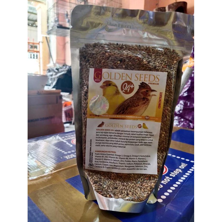 PAKAN BURUNG KENARI BRANJANGAN GOLDEN SEED PREMIUM PRODUK HW