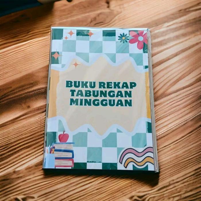 Terlaris Buku Rekap Tabungan Harian, Mingguan, dan Bulanan SALE