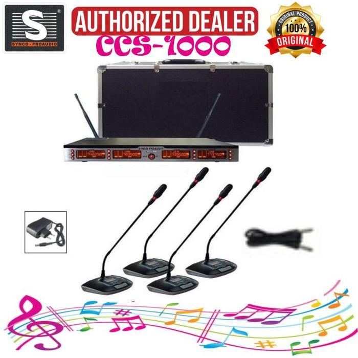 Synco Proaudio Ccs1000 4-Channel Microphone Wireless Conference Co