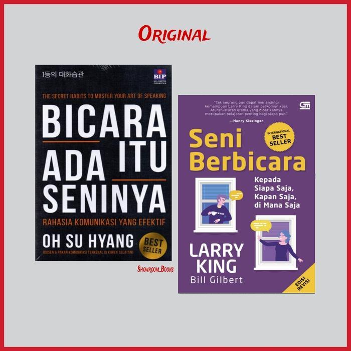 Ready Buku Bicara Itu Ada Seninya & Seni Berbicara
