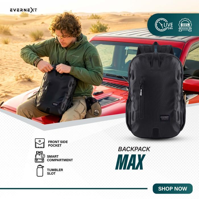 Eiger Bag'S - - Tas Ransel Pria Backpack Outdoor Max Tas Punggung Tas Ransel Laptop
