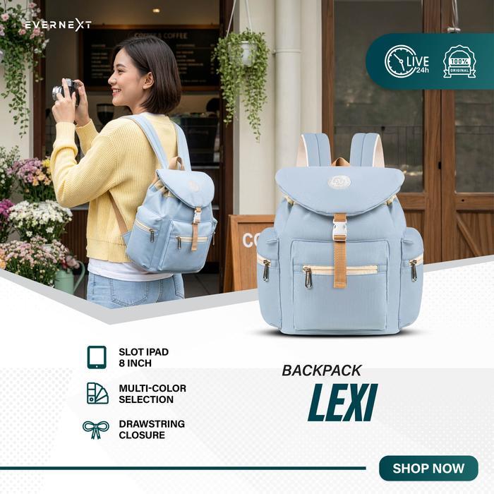 Eiger Bag'S - Tas Ransel Wanita Tas Punggung Laptop Backpack Lexi Tas Sekolah Tas Kuliah Wanita