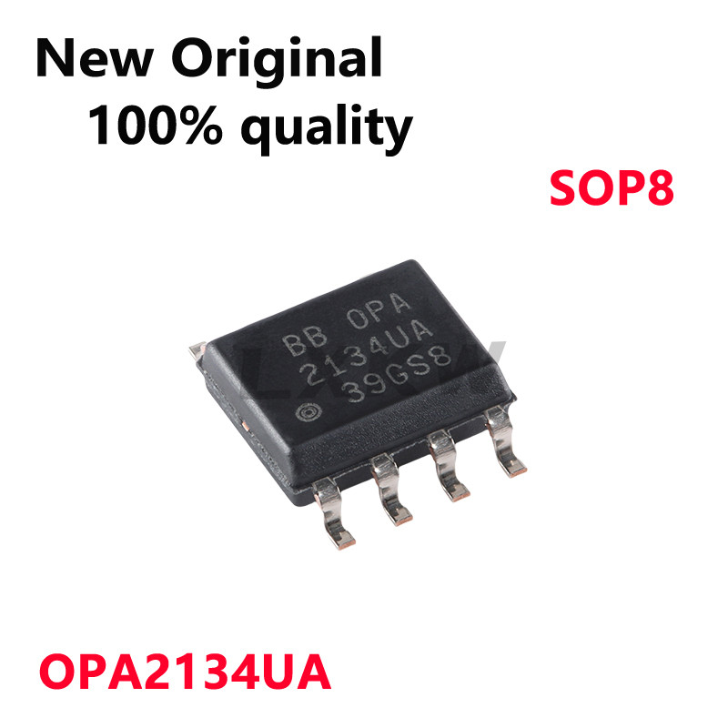 10/Pcs New Opa2134Ua Opa2134U Sop8 Precision Audio Operational Amplifier Chip In Stock
