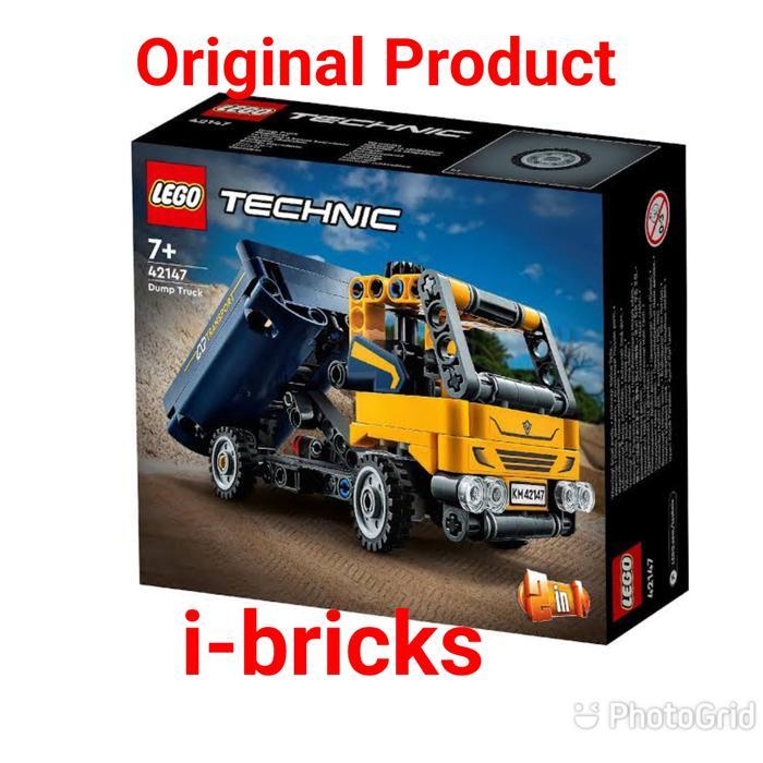 Premium Terbatas LEGO Technic 42147 Dump Truck
