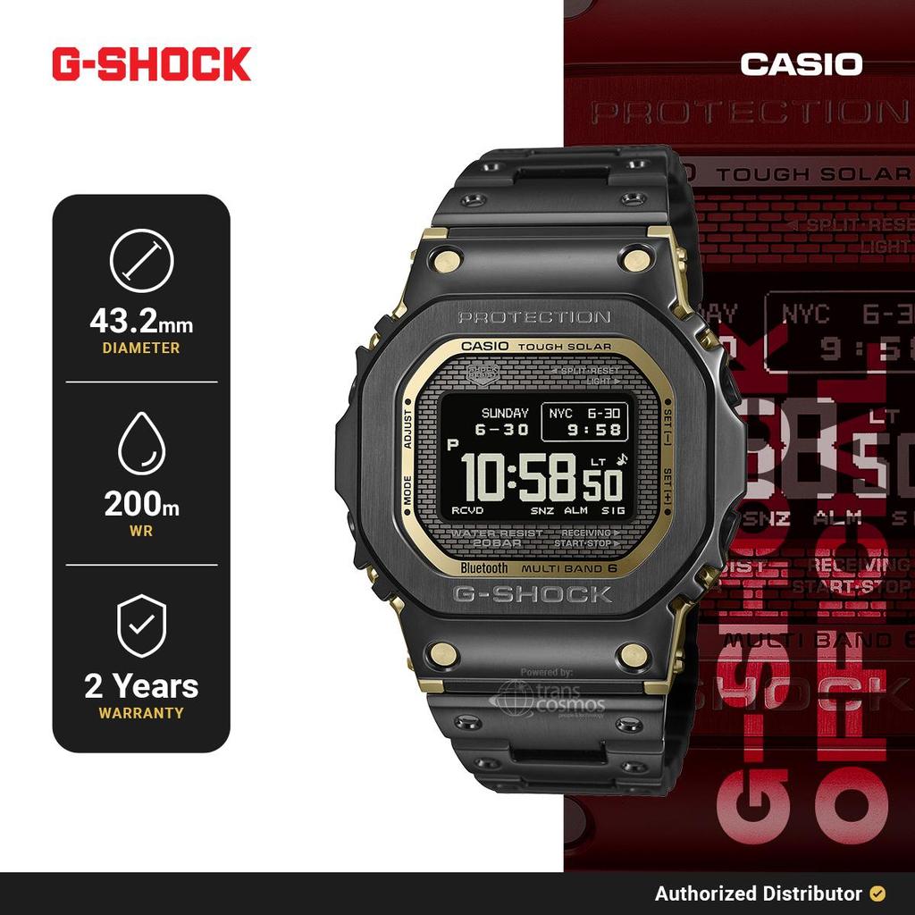 G-Shock GMW-BZ5000BD-1DR Full Steel Jam Tangan Digital Pria Original