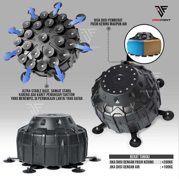 Samsak Berdiri Indofight Sansak Tinju Isi Samsak Berdiri Standing Punching Bag Samsak Tinju Berdiri