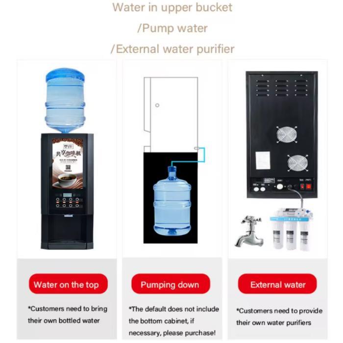 MESIN KOPI OTOMATIS AUTOMATIC COFFEE MAKER DISPENSER 1600W