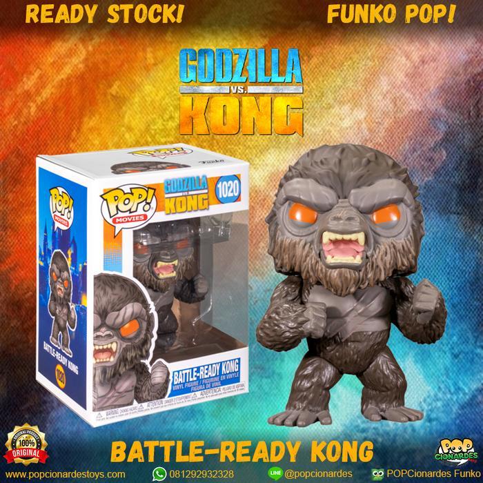 Funko POP Movies - Godzilla vs Kong - Battle Ready Kong #1020