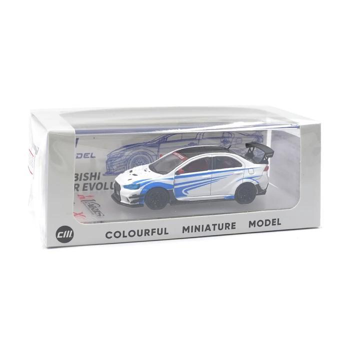 Cm Model Misubishi Lancer Evox Varis White Cm64-Evox-09