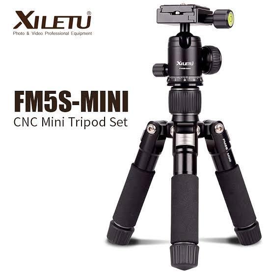Tripod Portable Travel Mini DSLR Bexin Ball Head Stand 5 Section Hp