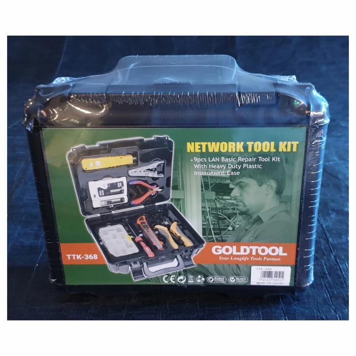 GOLDTOOL TTK-368 NETWORK TOOL KIT SET