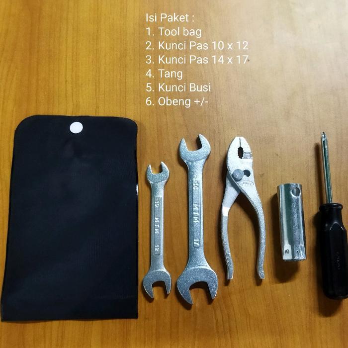 Paket Kunci Bawaan Sepeda Motor Honda/Toolkit sepeda Motor Honda