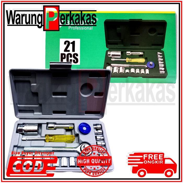 [cuci gudang] Bonucci Kunci Sock Set 21pc Murah kunci 1 set lengkap