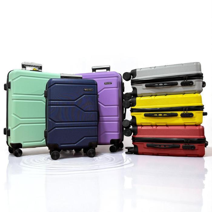 Polo Trust Koper Polo 24 Inch Tipe 808 Fiber Abs Hardcase Roda 360 Derajat Unisex