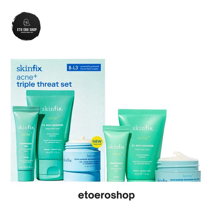 Skinfix Acne+ Triple Threat Set Kit