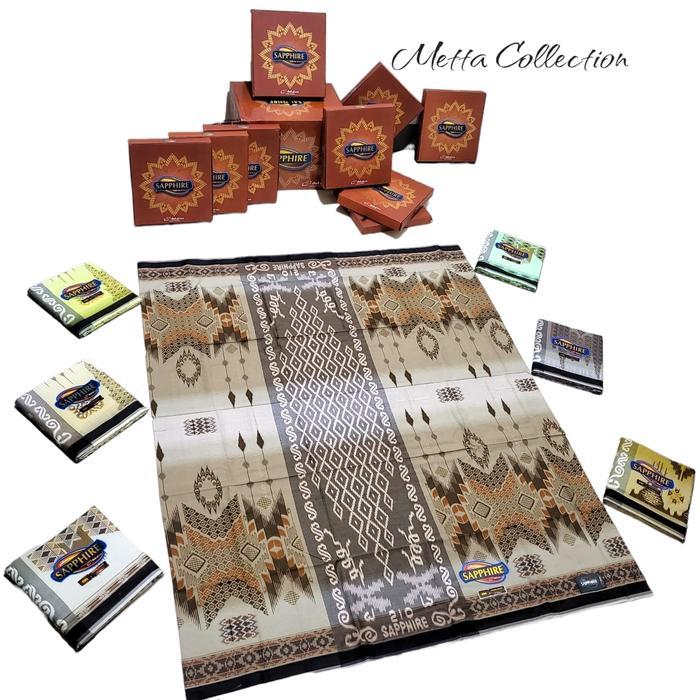 Sarung Tenun Sapphire KWS Kawung Songket
