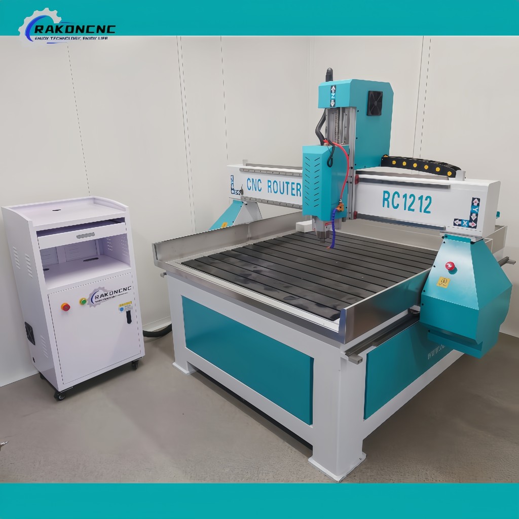 Cnc Router RC1212 Advertising Cnc 3 Axis 4 Axis Rack And Pinion Wooden Door Manufacturing Machines