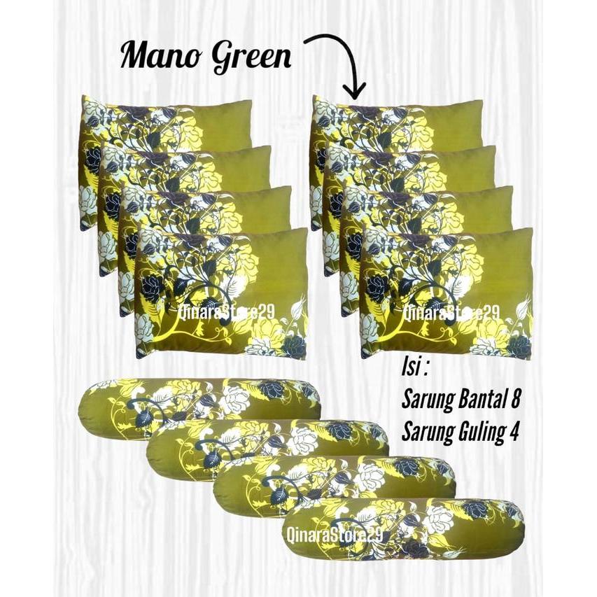 Best Seller Harga Grosir 1 Lusin Sarung Bantal 8 Sarung Guling 4 Motif Bunga Terbaru Kekinian Gambar