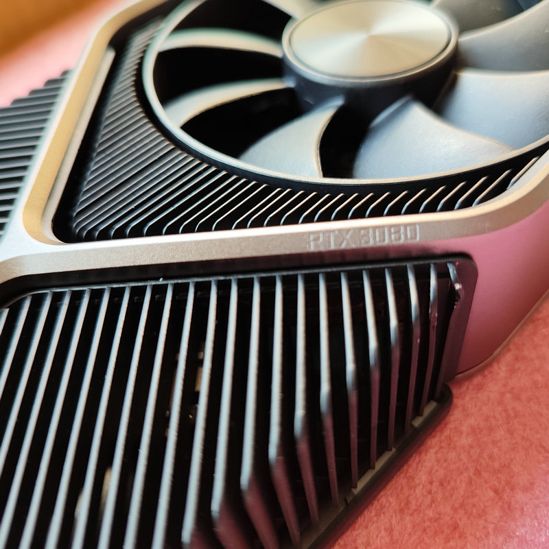 Original Radiator Cooler for NVIDIA RTX3080 Video Card