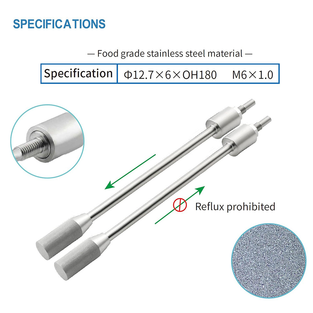 Hydrogen-Rich Water Stick Hydrogen Inhalation Machine Accessories Hydrogen Dissolving Rod Food Grade