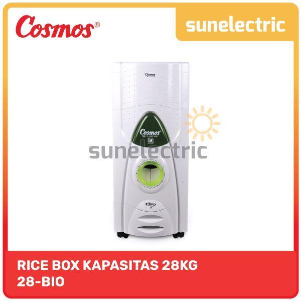 Cosmos 28-FIFO Rice Box 28kg Tempat Penyimpanan Beras Anti Kutu/ Tikus