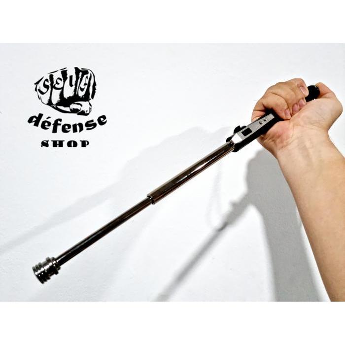 Automatic Baton Stick Solid Titanium Steel " Self Defense Shop "