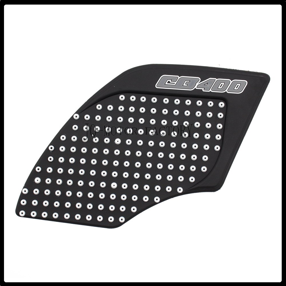 NEW MOTORCYCLE TANK TRACTION PAD SIDE GAS KNEE GRIP PROTECTOR ANTI SLIP STICKER FOR HONDA CB400