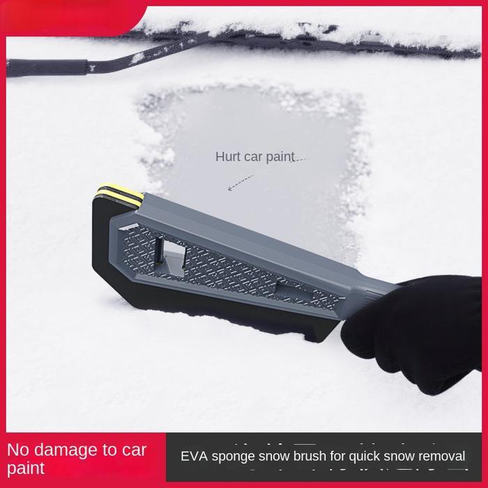 SNOW SHOVEL FOR CAR WITH SNOW SHOVEL AND SNOW BRUSH TO DEFROST SNOW