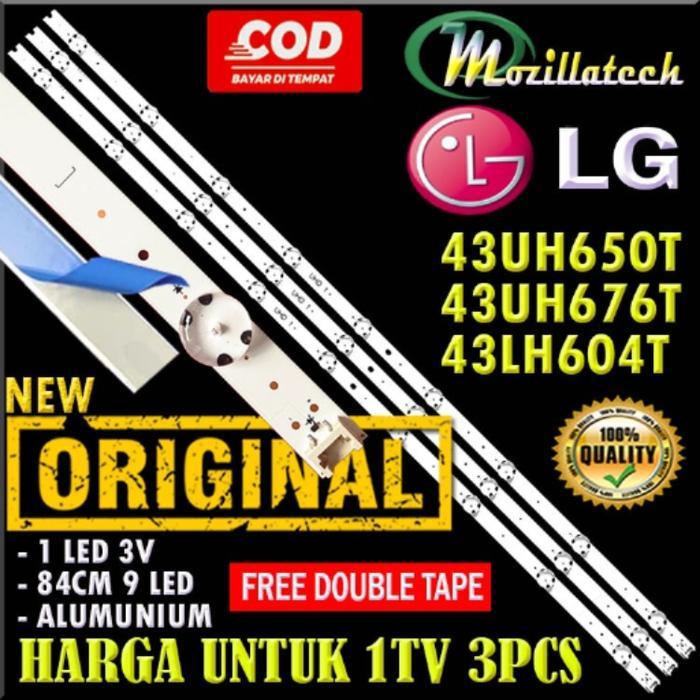 BACKLIGHT LG 43UH650T 43UH676T 43UH604T LAMPU LED BACKLIGHT LG 43UH