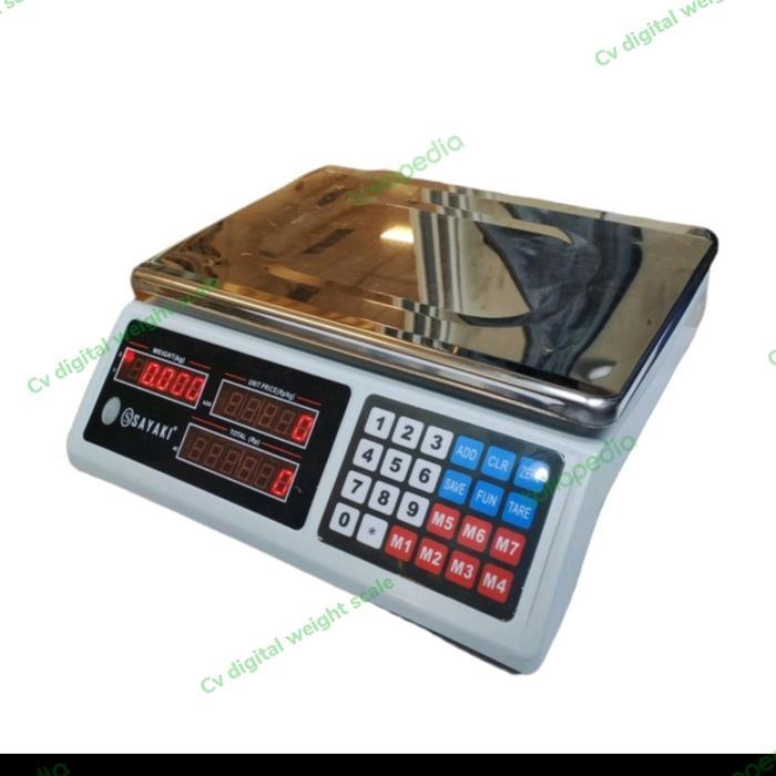 TIMBANGAN DIGITAL SAYAKI 40 KG / TIMBANGAN BUAH / LAUNDRY / SEMBAKO /SAYAKI ACS-A
