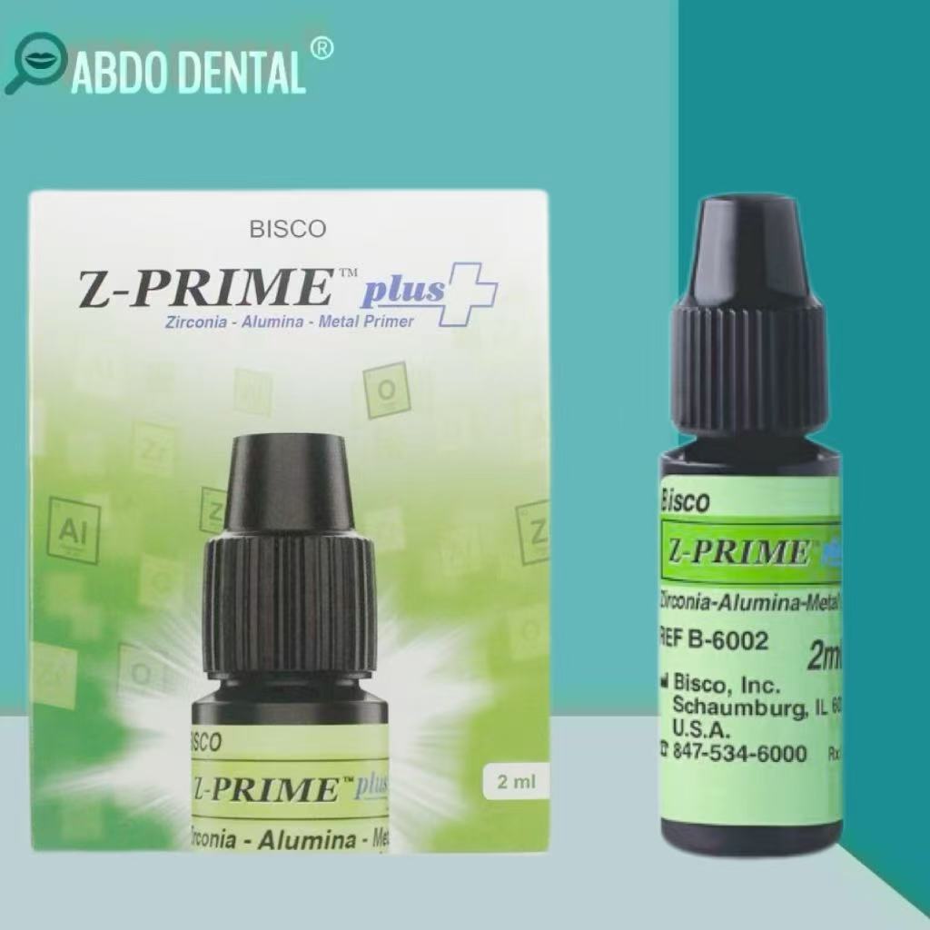 New Bisco Z-Prime Plus Dental Priming For Zirconia Aluminia Metal Composite Resin Porcelain Repair