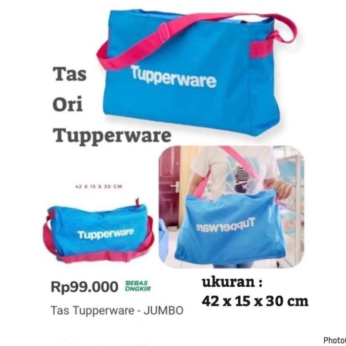 Garansi Tas Berpergian Travel - Tas Perjalanan Mudik Tupperware Bag