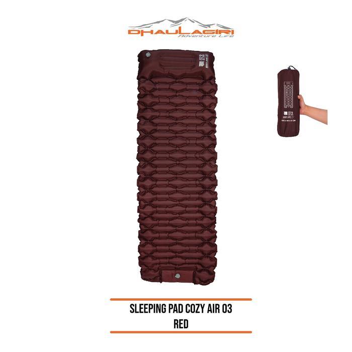 Dhaulagiri - Kasur Angin 1 Orang - Sleeping Pad Cozy Air 03 - Kasur Angin Portable Untuk 1 Orang