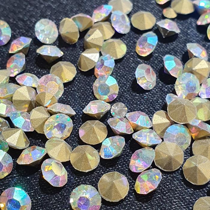 PERMATA TEMPEL SS 28 AB CRYSTAL TEMPEL RHINESTONE 1 PAK ISI 2 GROSS