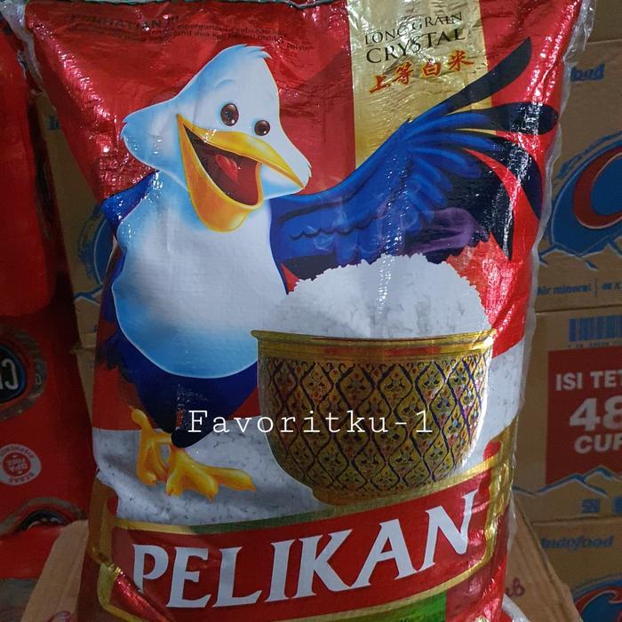 Beras PELIKAN Punel Kristal Kepala Premium 10 kg